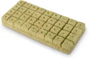 36Pcs Rockwool Grow Cubes 1.2 * 1.2 * 1.5 Inch Rock Wool Hydroponic Grow Media S
