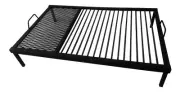 Parrilla ARGENTINA 40"x24" Iron GRILL Barbecue WITH OFFAL MESH ACHURAS Asado BBQ
