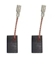 2x Carbon Brushes - Use on Metabo Grinder (Size - 5 X 10 X 16)