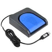 iKKEGOL Upgraded USB Single Foot Pedal Switch Control One Key Footswitch Prog...