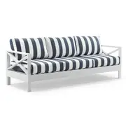 Kansas 3+2+1 seater Outdoor Aluminium Lounge Set with Coffee Table - Outdoor Aluminium Lounges