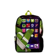 New 2017 Teenage Mutant Ninja Turtles Mobile Device with Apps 16" Boys Backpack