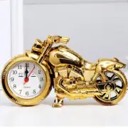 Crafts Bedside Clock Desktop Ornament Motorcycle Alarm Clock Motorcycle Model