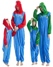 Mario Luigi Unisex Costume Onesie