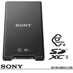 SONY 索尼 MRW-G2 USB 3.2 CFexpress Type A / SD UHS-II 高速讀卡機 (公司貨)