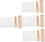 4 Sets Rhinoplasty Essential Oil Scent Stick Humidifiers Mask Fragrance Fire Oil Diffuser Scent Diffuser Breathing Vent Aroma Gel Smell Diffusers Car Perfume Diffuser Cotton