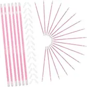 UPKOCH 100Pcs Glow Sticks Bracelets Bulk Bright Glowing Party Supplies for Adults for Festivals Concerts Camping and Carnival Decorations Fluorescent Props