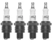 Set Of 4 Spark Plugs AcDelco For Simca 5 Aronde Moskvich 402 407 Citroen 11 L4
