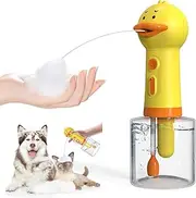 Electric Foaming Shampoo Dispenser, Automatic Rechargeable Soap Dispenser for Dog/Cat Bathing, Bathroom, Kitchen Sink, Toilet Cleaning
