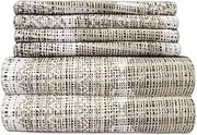 King Size Bed Sheets - 6 Piece 1500 Supreme Collection Fine Brushed Microfiber Deep Pocket King Sheet Set Bedding - 2 Extra Pillow Cases, Great Value, King, Monaco