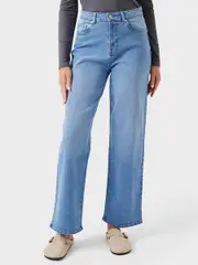 Womens Lucy Loose Fit Straight Leg Jean