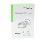Belkin Secure Holder with Key Ring for Apple AirTag White NEW