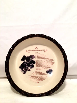 Pie Plate Chocolate Mousse Recipe New Without Tags Never Used