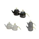 2x Enamel Teapot Set Coffeepot Tea Jug