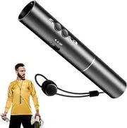 Electronic Whistle for Coaches | Camping Whistle | 2 High Volume 500mah USB Charging Water-Resistant Flashlight for Sports Football Soccer Classroom Camping