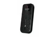 CyberPower 8-Port Surge Protector with 2 USB Charging Ports (CPSURGE08USB-ANZ)