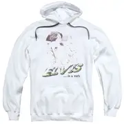 Hoodie - ELVIS IS A VERB Pull-Over Sweatshirt