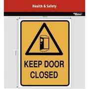 Fantastic Stickers Keep Door Closed Sign 25cm - B-FB25-HSW-KDC