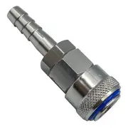 Champion B430HC-10 Airline 3/8" Hose Barb Coupling Steel (Nitto) - 10/Pack