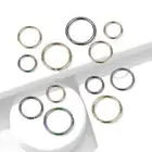 Implant Titanium Seamless Bendable Hoop Helix Daith Tragus Conch Cartilage