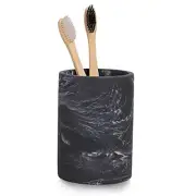 Toothbrush Holder for Bathroom Marble Look Electric Toothbrush and Toothpaste...