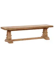 Classic Home Allegra Reclaimed Pine Wood Dining Bench