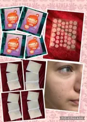 KEYCONCEPTS Pimple Patches 4pk LOT Hydrocolloid Acne Patches Tea Tree Oil = 480