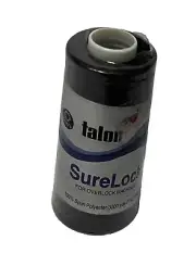 COATS CLARK SureLock Overlock Thread 3,000 yds. Black #568 NEW SEALED