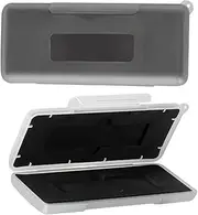 Angoily Sturdy Ssd Storage Case Hard Drive Protection Box Soft Foam Lining Lockable Ssd Enclosure Dustproof and Water Resistant