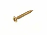 Gold Wood Screws Countersunk #4 X 3/4 Inch - 36 Pack