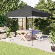 Folding Party Tent Anthracite 2x2 m,Home & Garden,Lawn & Garden,Outdoor Living,Outdoor Structures,Canopies & Gazebos