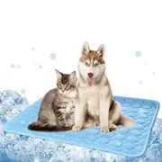 3 Layers Ice Silk Cooling Sleeping Mat for Small, Medium, and Large Dogs