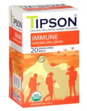 Tipson Immune - Natural Wellbeing20 Ceylon Tea Bags - 30g