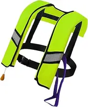 Adult Life Vest for Swimming | Snorkel Life Vest for Adults - Paddle Vest Nylon, Portable Buoyancy Jacket Automatic Inflating for Paddle Board, Floating, Kayaking, Boating