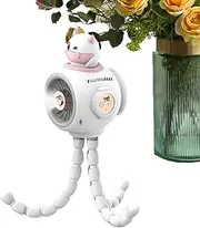 Stroller Misting Fan, Portable Fan For Stroller, Three Speed, USB Charging Cooling Tool For Shopping Camping Car Seat Outdoor Travel