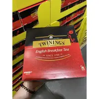 在飛比找蝦皮購物優惠-好市多 TWININGS 唐寧茶 早餐茶/伯爵茶 100包