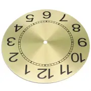 Living Room Decor 9.5 Inch Clock Face Fading Resistant High-quality Ink