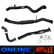 3" FULL EXHAUST SUITS GU 4.2L NISSAN TD LEAF SPRING PATROL WITH HOTDOG (for: Nissan)