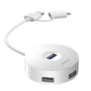 USB 3.0 to 1 Port USB 3.0 and 3 ports USB2.0 Hub Adapter 5GBit/s Gigabit Ethernet Docking Station For Laptop