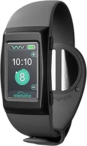 Reliefband Premier Plus Anti-Nausea Wristband for Motion Sickness, Morning Sickness, Travel & Vomiting Relief - Motion Sickness Wristband FDA Cleared Drug-Free, Fast-Acting, Nausea Relief Band
