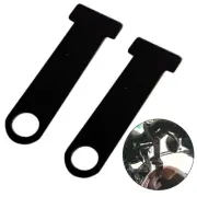 Reliable Helmet Lock Buckle Fastener for Motorcycle Open Face Helmets Set of 2