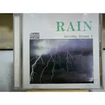 二手CD-雨滴的傾訴 RAIN NATURAL SOUND 2