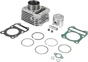 Motorcycl Engine Cylinder Piston Kit Compatible With SUZUKI DRZ125 1994-2021 57mm Aluminum Piston Ring Gasket Valve Oil Seal