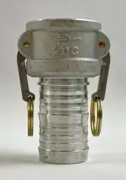Camlock Hose Connector PT Aluminum Type C Fitting 2 inch 20C
