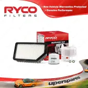 Ryco Oil Air Fuel Filter Service Kit for Hyundai Accent RB 4cyl 1.6L Petrol