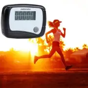 LCD Digital Step Pedometer Walking Calorie Counter Dis Run K2G6 Belts AU