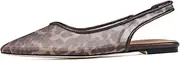 [Volrina] Mesh Slingback Ballet Flats Shoes for Women Pointed Toe Slip On Low Heels Casual Work Comfortable Soft
