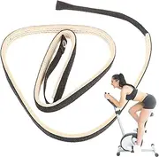Exercise Bike Assist Belt, Webbing Belt Resistance Belt, Indoor Cycling Belt, Adjustable Nylon Webbing, Nylon Friction Belt, Easy to Use, Portable for Home Gym Indoor Exercise