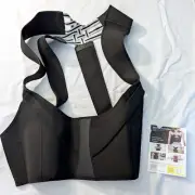 Posture Corrector for Women and Men, Adjustable Shoulder Posture Brace, Black