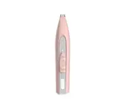 Pet Nail Hair Trimmer Grinder Cat Dog Grooming Tool Electrical Shearing Cutter USB Rechargeable - Pink